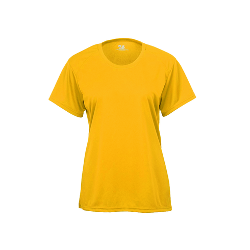 Badger Sport B-Core Women's Tee (416000-000803), Color 'Gold'